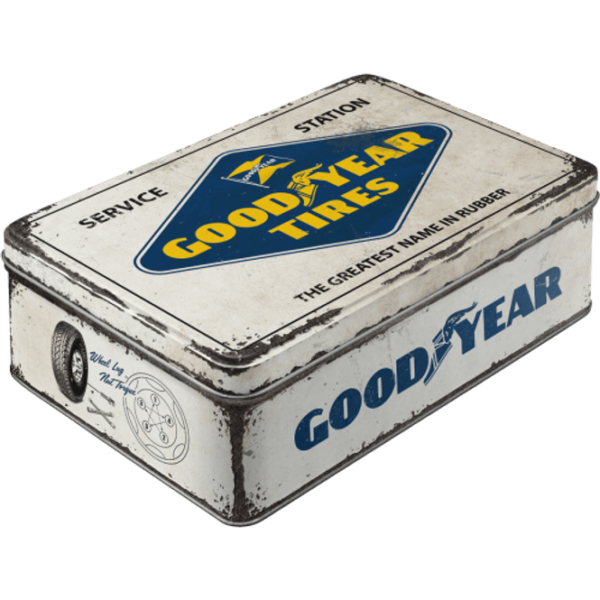 Hovedbilde Goodyear White Logo