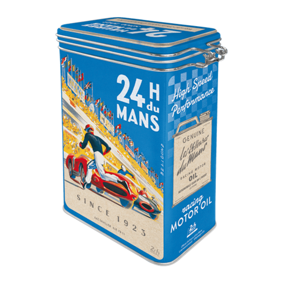 24h Le Mans - Racing Poster Blue