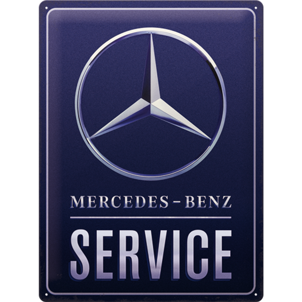 Mercedes Benz Service Blue