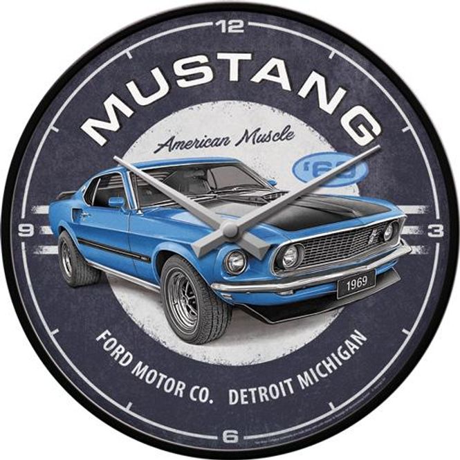 Hovedbilde Ford Mustang Mach1 1969 Blue